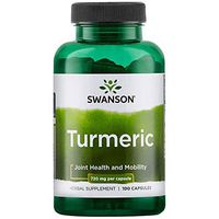 Swanson Premium Brand Turmeric Whole Root Powder, 720 mg, 100 Gelatin Caps