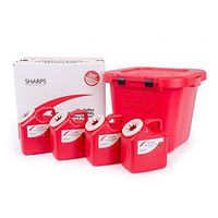 20-Gallon SHARPS Recovery System with Four 2-Gallon SHARPS CONTAINERS - SHARPS-12042