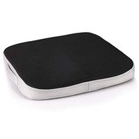 Bowake Memory Foam Seat Cushion for Office Chair, Car Seat and Wheelchair – Relieves Pain 15.7”x15.7”x2.7”