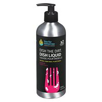 Live for Tomorrow Dish The Dirt 2X Dish Liquid, Grapefruit, Single Bottle, 16.9 fl oz