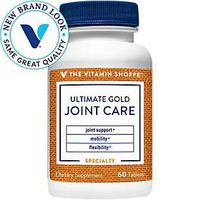 Ultimate Gold Joint Care with Vitamin D3 Combination of Ingredients to Support Joint Health, Flexibility Mobility (60 Tablets) by The Vitamin Shoppe