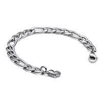 linnalove-Stainless Steel Figaro Chain/lnterchangeable Style(CK05/7)