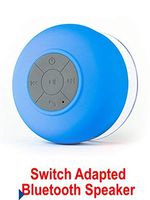 Switch Adapted Toy Waterproof Bluetooth Portable Speaker - Blue | Adaptive Toys | Special Needs Switch Toys | Switch Toys