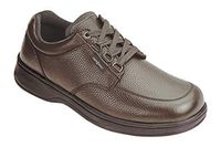 Orthofeet Proven Relief of Foot and Heel Pain. Extended Widths. Best Plantar Fasciitis Orthopedic Diabetic Men’s Oxford Shoes, Avery Island Brown