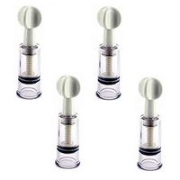 Finever Vacuum Suction Cup Anti Cellulite Cupping Therapy Twist Suction Cupping Kit for Cellulite Body and Magnetic Therapy Massager Cup (4 Cups)