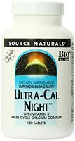 Source Naturals Ultra Cal Night with Vitamin K, 120 Tablets