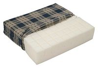 Hermell Products Helpmeup Wheelchair Cushion with Polycotton Cover, Plaid
