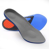 OHOHO 3/4 Insert Insole for Foot Pain from Plantar Fasciitis, High Arch,Flatfoot,Over-Pronation, Compound Orthopedic Arch Support Insole