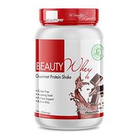BeautyFit BeautyWhey, Gourmet Protein Shake Powder for Women, Hawt Chocolate, 2 Pounds