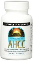 SOURCE NATURALS Ahcc 750 Mg Capsule, 30 Count