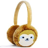 Fuzzy Animal Plush Headphones (Sloth)