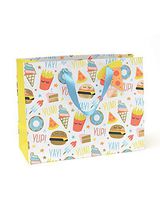 Zoomerang Pizza & Fries Medium Gift Bag