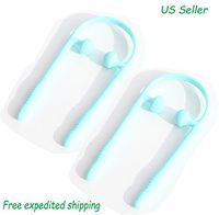 We pay your sales tax 2 Pcs Massager U Shape Neck Shoulder Leg and Toe Roller Stick Muscle Pain Relief Self Manuel Tool