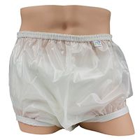 Leakmaster Deluxe Heavy Duty Adult Pullon Plastic Pants, 3X-Large fits 52-56 in