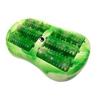 Foot Massager, Dual Roller Foot Massager with Massage Ball for Plantar Fasciitis Recovery and Tight Muscles Relax