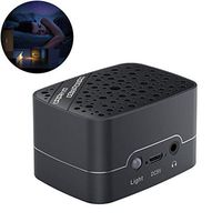 DONGBALA Sleep Instrument, USB Charging White Noise Machine Non-Looping Insomnia Improvement for Travel Office Privacy Sleep Therapy Adults & Baby (Black)