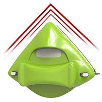 YUJJ Double-Sided Window Cleaner Glass Wiper Magnetic Cleaning Tools for High-Rise Double Glazed Windows Thickness (15-24Mm),Green,d