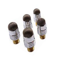 Bestdealing 5 Pack Replacement Capacitance Tip 6.0 Conductive Cloth Head Touch Pen Universal Replaceable Extra Long Fiber Mesh Tip Nibs Hybrid Stylus Tips for Apple Android Touch Screen Stylus Pen