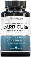 CARB Curb Carb Blocker: Caffeine Free Diet Pills to Block Carbohydrate Absorption - Healthy Blood Sugar Support Supplement with Sensoril Ashwagandha, Weight Loss for Women and Men, 60 Capsules