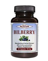 Bilberry (Supplement for Vision) 60mg - 60 Capsules