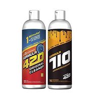 Formula 420 Variety Pack : 1 Bottle Glass Metal Ceramic Pipe Original Cleaner 12 Oz. & 1 Bottle Formula 710 Advanced Cleaner 16oz (2 Bottles Total)