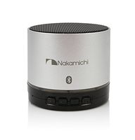 Nakamichi BT06S Series Round Bluetooth Speaker - Retail Packaging - Silver