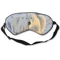 Silk Sleeping Mask Eye Bears Polar Lightweight Soft Adjustable Strap Blindfold For Night's Sleep Nap Travel Eyeshade Men And Women