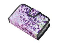 Easy Comforts 14 Day Pill Holder, Travel Case Medication Reminder Pill Box with Detachable Compartments, Lilac