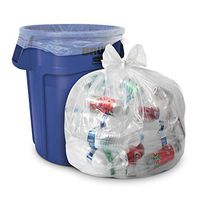 33 Gallon Clear Trash Bags - (Huge 100 Pack) - 33" x 39" - 1.5 MIL (Equivalent) - CSR Series - Heavy Duty Industrial Liners Clear Garbage Bags for Recycling, Contractors, Storage, Outdoor