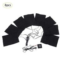 Washable Heating Cloth Pad USB Electric Heated for DIY Warm Vest Clothes Gear Adjustable Pads Thermal Clothing Outdoor Mat Heat Hads Pain Relief Winter Camping Lightweight Heater Element Seat Pet