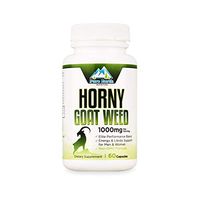 Pure Earth Nutrition 1000mg Horny Goat Weed Complex with Maca Root Powder – Elite Performance Blend for Men and Women – Promotes Energy Stamina and Performance