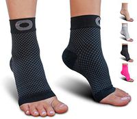 Plantar Fasciitis Sock with Arch Support for Men & Women - Best Ankle Compression Socks for Foot and Heel Pain Relief - Better Than Night Splint Brace, Orthotics, Inserts, Insoles (XXL, Black)