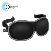 Mavogel Sleep Eye Mask - 3D Contoured Sleeping Mask for Women Men, Ultra Soft & Comfortable Eye Shade Cover for Travel/Sleeping/Shift Work/Nap, Black