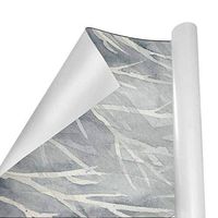 Gift Wrapping Paper Roll Watercolor Peacock Skynight for Birthday,Holiday,Wedding,Baby Shower Gift Wrap - 3Rolls - 58inch x 23inch Per Roll