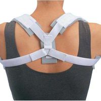Dj Orthopedics, Llc - Procare Contoured Clavicle Splint, White, Small