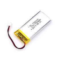 AKZYTUE 3.7V 720mAh 702248 Lipo Battery Rechargeable Lithium Polymer ion Battery Pack with JST Connector