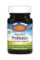 Carlson - Bifido Blend Probiotics, 25 Billion CFU, 5 Probiotic Strains, Digestive Health, Immune Support & Colon Function, 30 Vegetarian Capsules