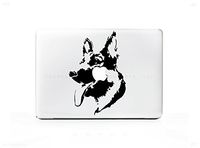 German Shepherd Sticker Decal For MacBook Pro 13" 15" 17" Universal Sticker. 6 Year Guarantee