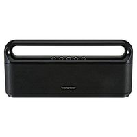 Konstar Bluetooth Speaker with Enhanced Bass Loud and Clear Sound,Stereo Portable Wireless Speaker Support usb/tf card,Built-in HD Mic,Up to 12 Hours Playing Time(Black)