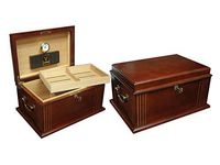 Prestige Import Group - The Caesar Classic Antique Humidor - Color: French Antique Walnut