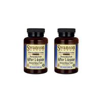 Swanson Ajipure L-Arginine Sustained-Release Tablet 1,000 mg 90 Tabs 2 Pack