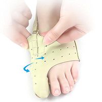 CUTICATE Bunion Correctors 1 Pair Big Toe Straighteners Bunion Splints with Gel Pad Separators for Hallux Valgues Foot Pain - M