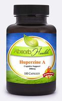 Absorb Health Huperzine A 200mg Capsules, 100 Count