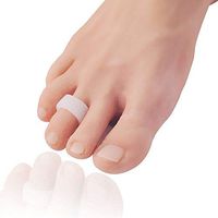 MYDETOE Silicone Hammer Toe Crest Pads (Left/Right) - 10 Pairs – (Toe Straightening Cushion, for Mallet Toes and Overlapping Toes)