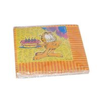 Garfield Birthday Napkins 16 count, Case of 12