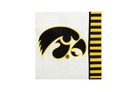 Team Sports America University of Iowa Hawkeyes Paper Cocktail Napkins