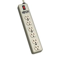 Tripp Lite 6 Outlet Waber Industrial Power Strip, 15ft Cord with 5-15P Plug (6SPDX-15)