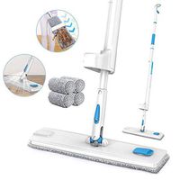 Spray Mop, Auto-twist Microfiber Mop Flat Mop Lift Mop Flat Mop Kit, 360 Degree Rotating Wet Mop For Hardwood Floors, Laminates, Wood, Tiles
