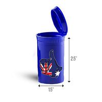 Australia Flag Hand First Aid Case Pill Container ID 4594B