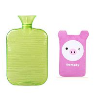 Hot water bottle Hot water bottle pink Children hot water bottle Hot water bottle pvc Hot water bottle explosion-proofl-pinkE